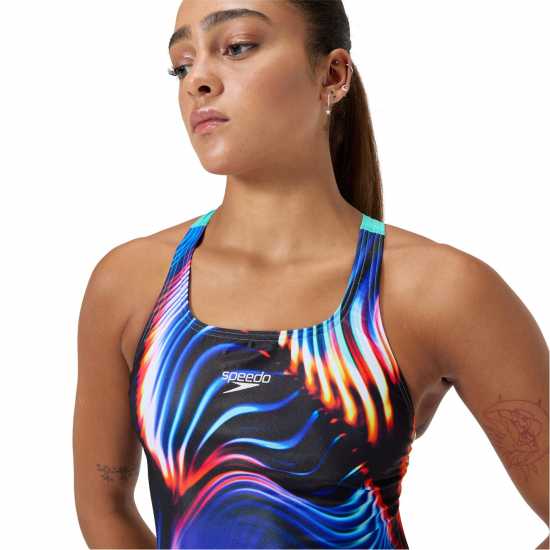 Дамски бански Speedo Ao Print Lb Ld51 Speedo Ao Print Lb Ld51 Дамски бански