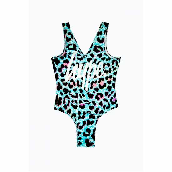 Hype Ice Leoprd Swim Jn99  Детски бански и бикини