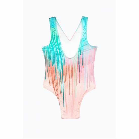 Детски бански и бикини Hype Drips Swimsuit Jn99 Hype Drips Swimsuit Jn99 Детски бански и бикини
