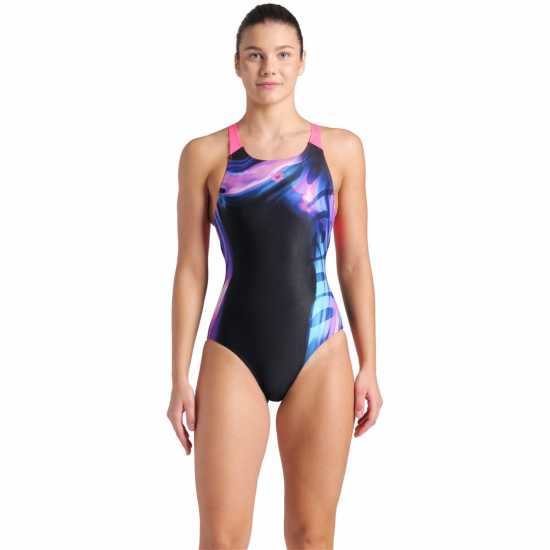 Дамски бански Arena Dreamhline Ld51 Черно/Розово Arena Dreamhline Ld51 Черно/Розово Дамски бански