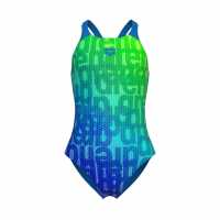 Детски бански и бикини Arena Swimsuit Multi Jn51 Многоцветен/Син Arena Swimsuit Multi Jn51 Многоцветен/Син Детски бански и бикини