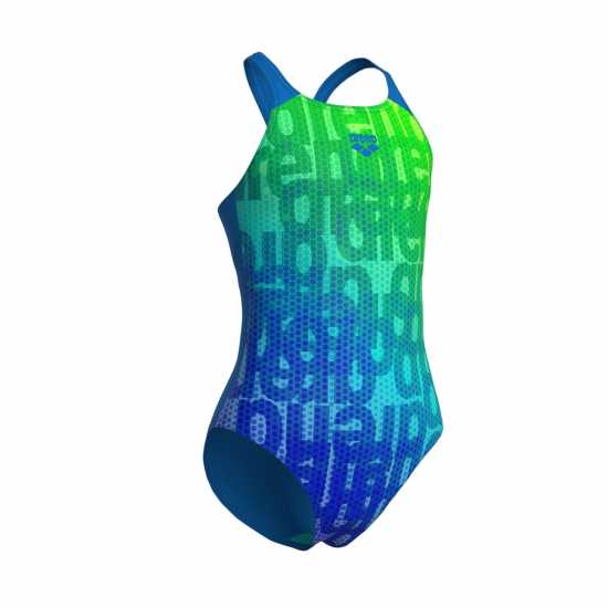 Детски бански и бикини Arena Swimsuit Multi Jn51 Многоцветен/Син Arena Swimsuit Multi Jn51 Многоцветен/Син Детски бански и бикини