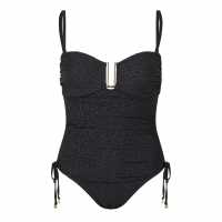 Biba Bandeau Swimsuit Черно Бикини танкини шорти