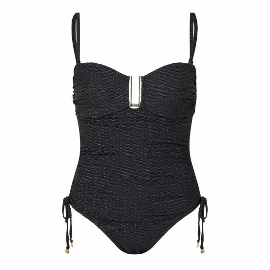 Biba Bandeau Swimsuit Черно Бикини танкини шорти