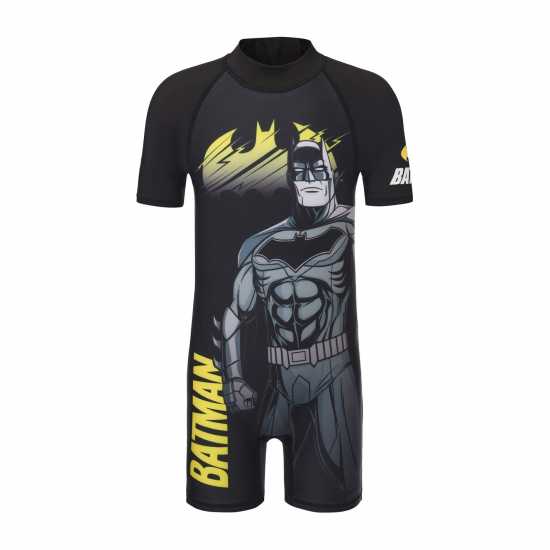 Character Character One Piece Swimsuits Infants Batman Плувни дрехи за момчета
