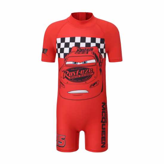 Character Character One Piece Swimsuits Infants Cars Плувни дрехи за момчета