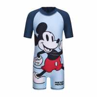 Character One Piece Swimsuits Infants Mickey Детски бански и бикини