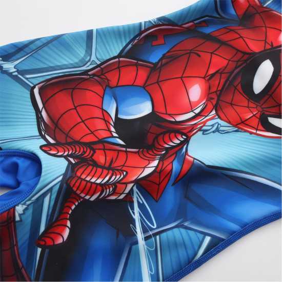 Character Character One Piece Swimsuits Infants Spiderman Плувни дрехи за момчета