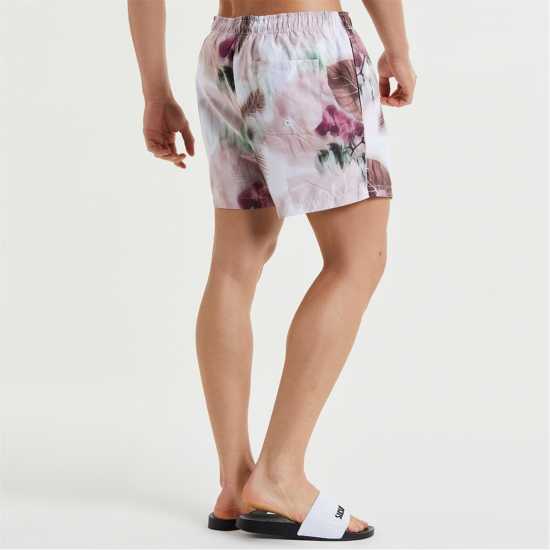 Мъжки Плувни Шорти Siksilk Swim Shorts Mens Розово/Бяло Мъжки Плувни Шорти Siksilk Swim Shorts Mens Розово/Бяло