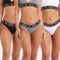 Дамски бански Siksilk Underwear Ld99 Черно/Сиво/Бяло Siksilk Underwear Ld99 Черно/Сиво/Бяло Дамски бански