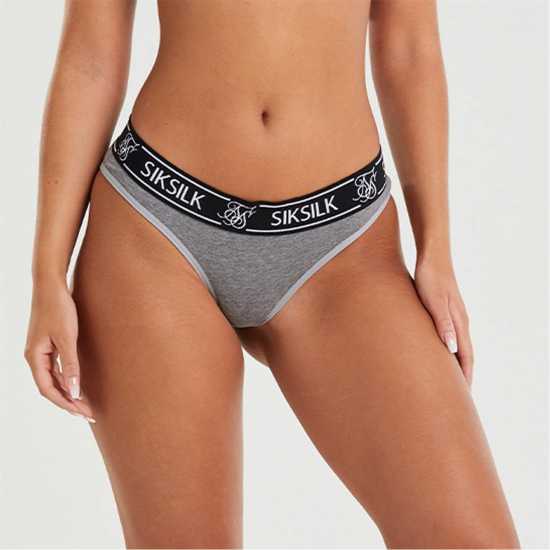 Дамски бански Siksilk Underwear Ld99 Черно/Сиво/Бяло Siksilk Underwear Ld99 Черно/Сиво/Бяло Дамски бански