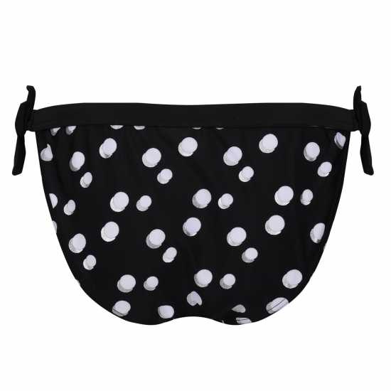 Regatta Flavia String Bikini Bottoms Blk/WhPlkaPr 