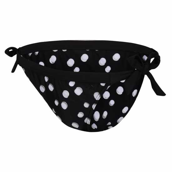 Regatta Flavia String Bikini Bottoms Blk/WhPlkaPr 