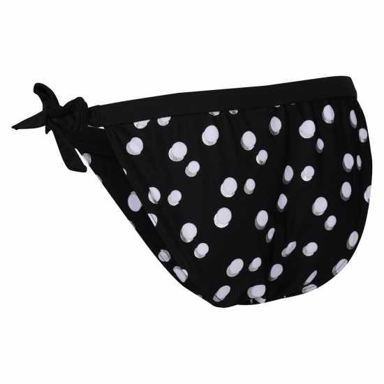 Regatta Flavia String Bikini Bottoms Blk/WhPlkaPr 