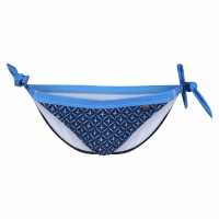 Regatta Flavia String Bikini Bottoms Navy Tile 