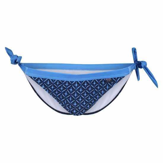 Regatta Flavia String Bikini Bottoms Navy Tile 