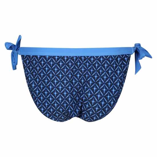 Regatta Flavia String Bikini Bottoms Navy Tile 