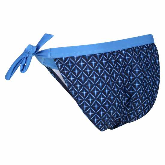 Regatta Flavia String Bikini Bottoms Navy Tile 