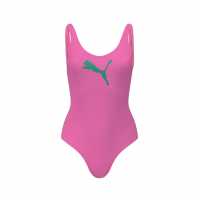 Puma Swimsuit Ld99 Fluo Pink Дамски бански