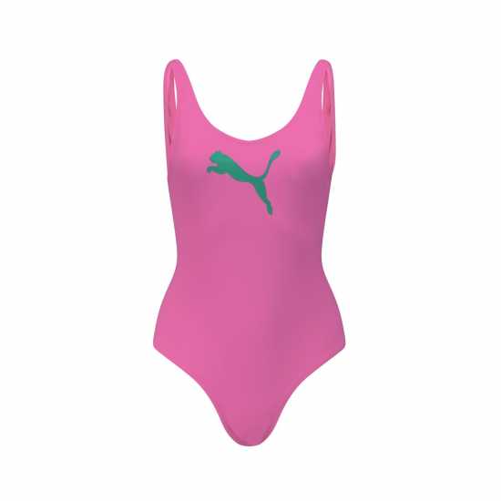 Puma Swimsuit Ld99 Fluo Pink Дамски бански