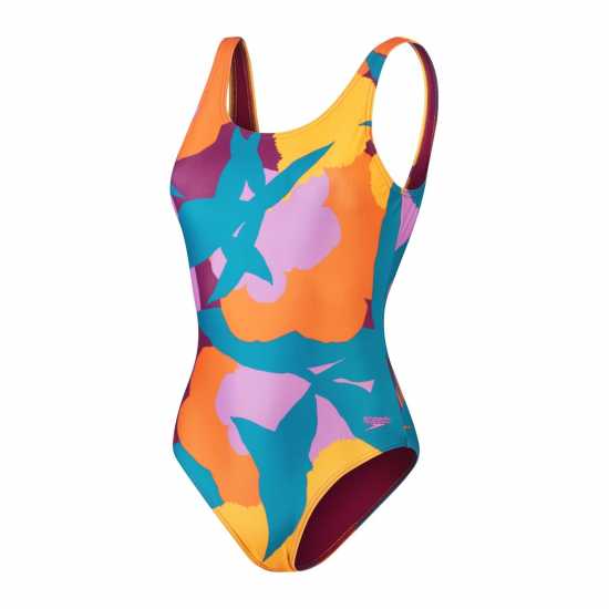 Speedo Printed U-Back Swimsuit Womens  Дамски бански