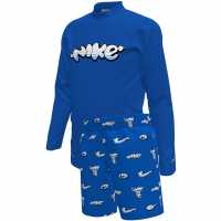 Nike Горнище С Дълъг Ръкав Swim Set Swim Set Little Kids (Boys) Long Sleeve Top & Short Set Nike Горнище С Дълъг Ръкав Swim Set Swim Set Little Kids (Boys) Long Sleeve Top & Short Set