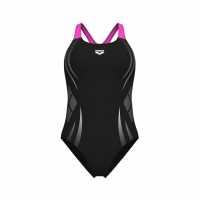 Дамски бански Arena Poseidonia Swim Ld51 Черно/Розово Arena Poseidonia Swim Ld51 Черно/Розово Дамски бански