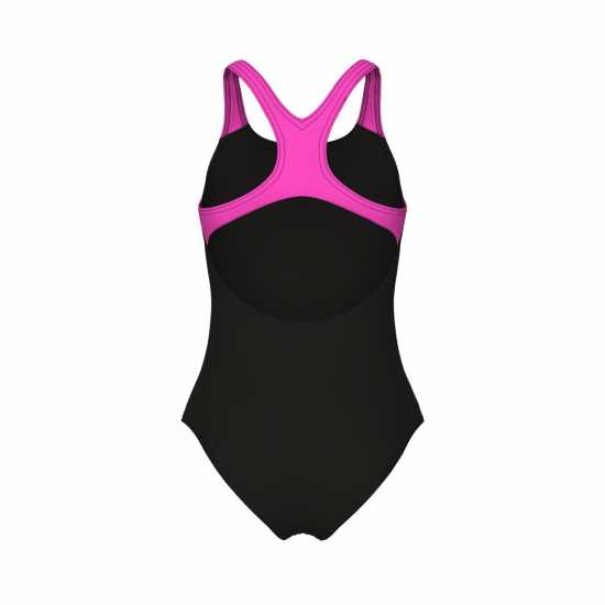 Arena Poseidnia Swim Jn51 Черно/Розово Бански за момичета
