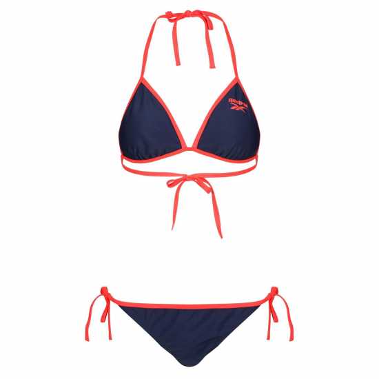 Reebok Allegra 2 Piece Bikini Womens Морска синьо/червено Дамски бански