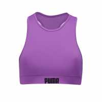 Дамски бански Puma Rcrbck Swm Top Ld99 Purple Puma Rcrbck Swm Top Ld99 Purple Дамски бански