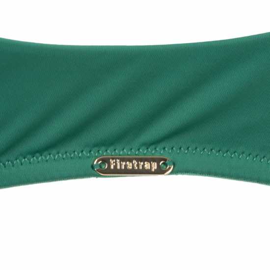 Firetrap Band Top Green Дамско облекло плюс размер
