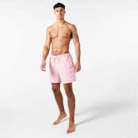 Jack Wills Mid-Length Swim Shorts Розово Мъжки къси панталони