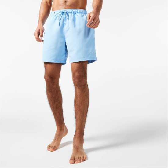 Jack Wills Eco-Friendly Mid-Length Swim Shorts Pale Blue Мъжки къси панталони