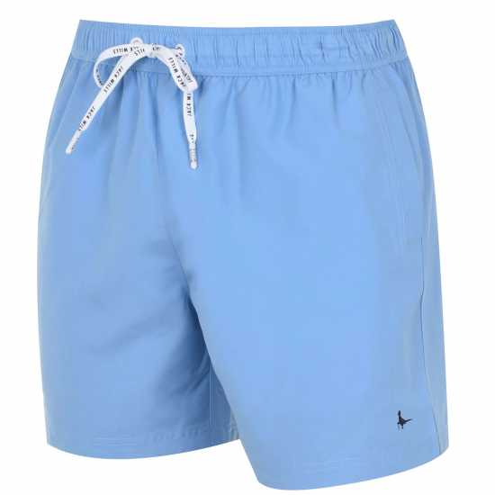 Jack Wills Eco-Friendly Mid-Length Swim Shorts Pale Blue Мъжки къси панталони