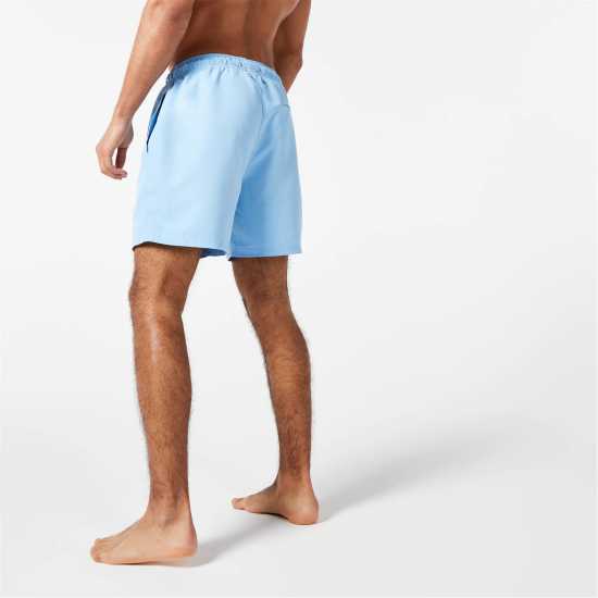 Jack Wills Eco-Friendly Mid-Length Swim Shorts Pale Blue Мъжки къси панталони