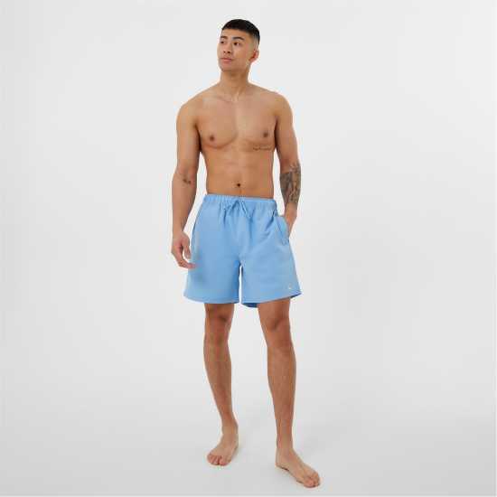Jack Wills Mid-Length Swim Shorts Бледо синьо Мъжки къси панталони