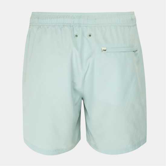Мъжки Плувни Шорти Jack Wills Mid-Length Swim Shorts Mens Light Blue 