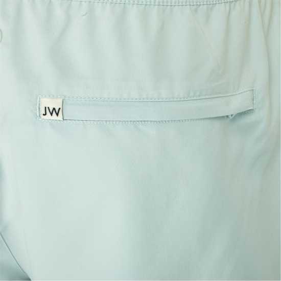 Мъжки Плувни Шорти Jack Wills Mid-Length Swim Shorts Mens Light Blue 