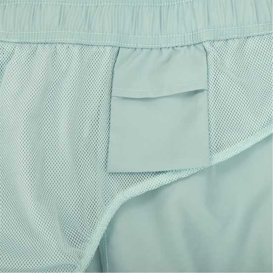 Мъжки Плувни Шорти Jack Wills Mid-Length Swim Shorts Mens Light Blue 