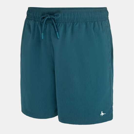 Мъжки Плувни Шорти Jack Wills Mid-Length Swim Shorts Mens Blue 