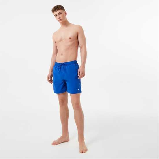 Jack Wills Eco-Friendly Mid-Length Swim Shorts Cobalt Мъжки къси панталони