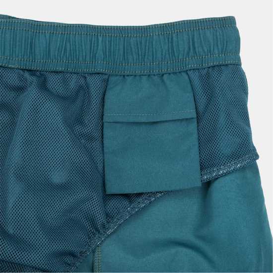 Мъжки Плувни Шорти Jack Wills Mid-Length Swim Shorts Mens Blue 
