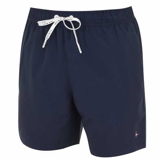 Jack Wills Eco-Friendly Mid-Length Swim Shorts Navy - Мъжки къси панталони