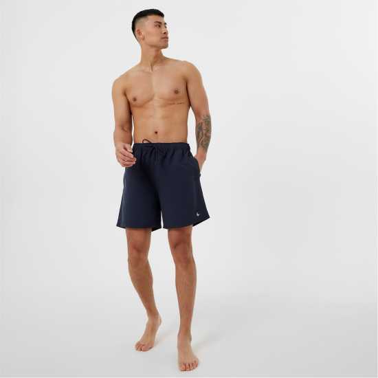 Jack Wills Mid-Length Swim Shorts Морска синьо Мъжки къси панталони