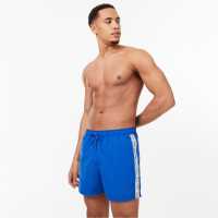 Jack Wills Mid-Length Swim Shorts Кобалтово лентирано Мъжки плувни шорти и клинове