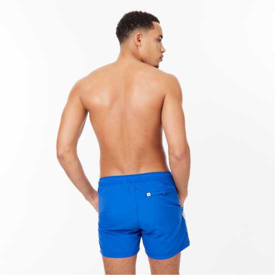 Jack Wills Mid-Length Swim Shorts Кобалтово лентирано Мъжки плувни шорти и клинове