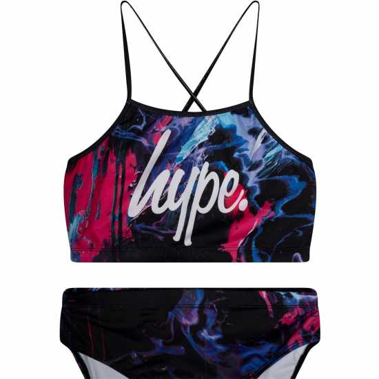 Hype Smudge Swimst Jn99  Детски бански и бикини