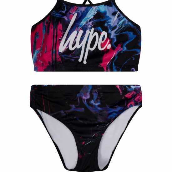 Hype Smudge Swimst Jn99  Детски бански и бикини