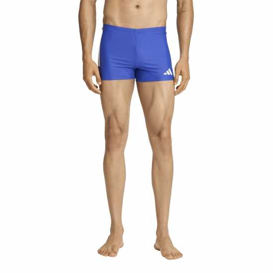 Adidas Мъжки Плувни Боксерки 3S Infinitex Drive Boxer Trunks Mens Lucid Blue 