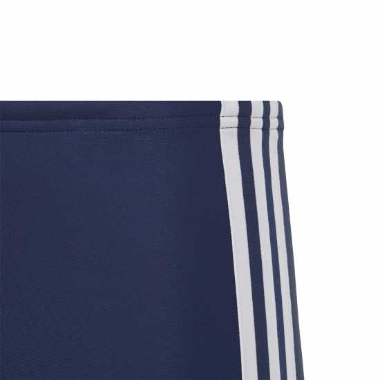 Adidas Boys Fitness 3-Stripes Swim Jammer Navy/White Детски бански и бикини